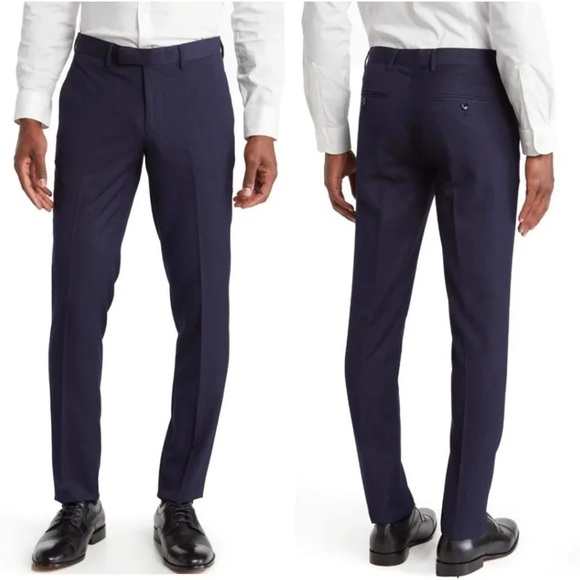 Soul of London Other - Soul Of London Men’s Dress Pants In Blue Size 41R NWOT